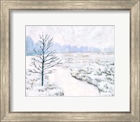 Frozen River Study I Fine Art Print