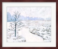 Frozen River Study I Fine Art Print