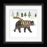 Woodland Christmas I Framed Print