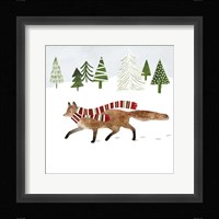 Woodland Christmas II Framed Print