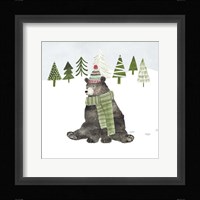 Woodland Christmas IV Framed Print