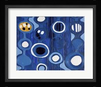 Big Blue I Framed Print