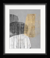 Adjacent Shapes II Framed Print