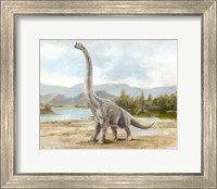 Dinosaur Illustration IV Fine Art Print