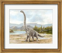 Dinosaur Illustration IV Fine Art Print