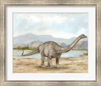 Dinosaur Illustration V Fine Art Print