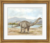 Dinosaur Illustration V Fine Art Print