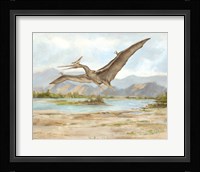Dinosaur Illustration VI Framed Print