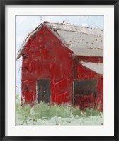 Big Red Barn II Fine Art Print