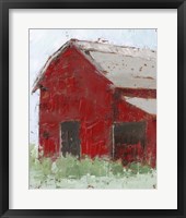 Big Red Barn II Framed Print