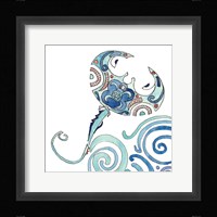 Undersea Luau IV Framed Print