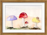 Faerie Mushrooms II Fine Art Print