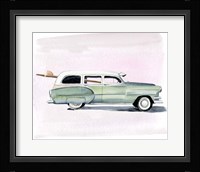 Surf Wagon III Framed Print