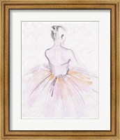 Watercolor Ballerina II Fine Art Print