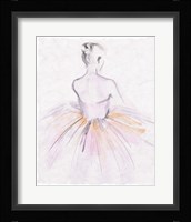 Watercolor Ballerina II Fine Art Print