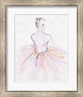 Watercolor Ballerina II Fine Art Print