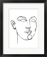 Linear Thoughts II Framed Print