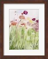 Among the Watercolor Wildflowers I Fine Art Print