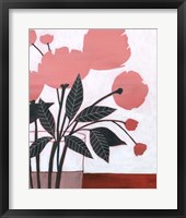 Flower Screen II Framed Print