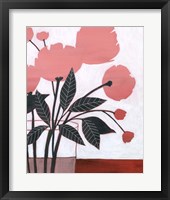 Flower Screen II Framed Print
