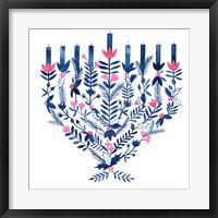 Boho Hanukkah II Fine Art Print