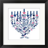 Boho Hanukkah II Fine Art Print