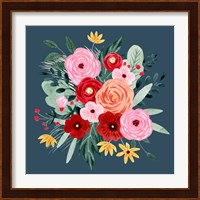 Sweet Hearts Bouquet I Fine Art Print
