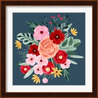 Sweet Hearts Bouquet II Fine Art Print
