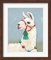 Painted Llama I Fine Art Print