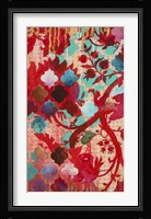 Red & Teal Gilded Age II Fine Art Print