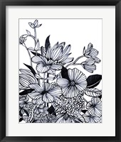 Wildflower Tangle I Fine Art Print