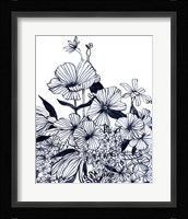 Wildflower Tangle II Framed Print