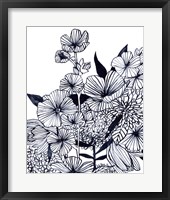 Wildflower Tangle III Framed Print