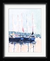 Watercolor Boat Club I Fine Art Print