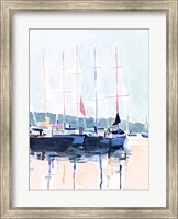 Watercolor Boat Club I Fine Art Print