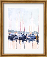 Watercolor Boat Club II Fine Art Print