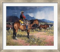 Twenty Years in the Saddle Fine Art Print