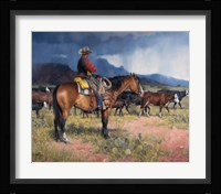 Twenty Years in the Saddle Fine Art Print