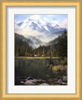 As the Mist Slowly Rises Fine Art Print