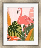 Jungle Flamingo I Fine Art Print