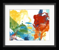 Primary Abstract II Framed Print