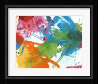 Primary Abstract III Framed Print