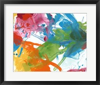 Primary Abstract III Framed Print