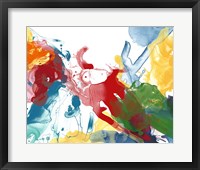 Primary Abstract IV Framed Print