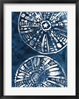 Sea Batik II Framed Print