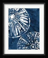 Sea Batik III Framed Print