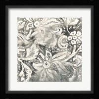 Antique Stone Tile I Framed Print