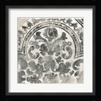 Antique Stone Tile III Framed Print