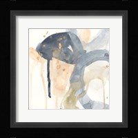 Liquid Blueprint I Framed Print