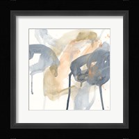 Liquid Blueprint VIII Framed Print